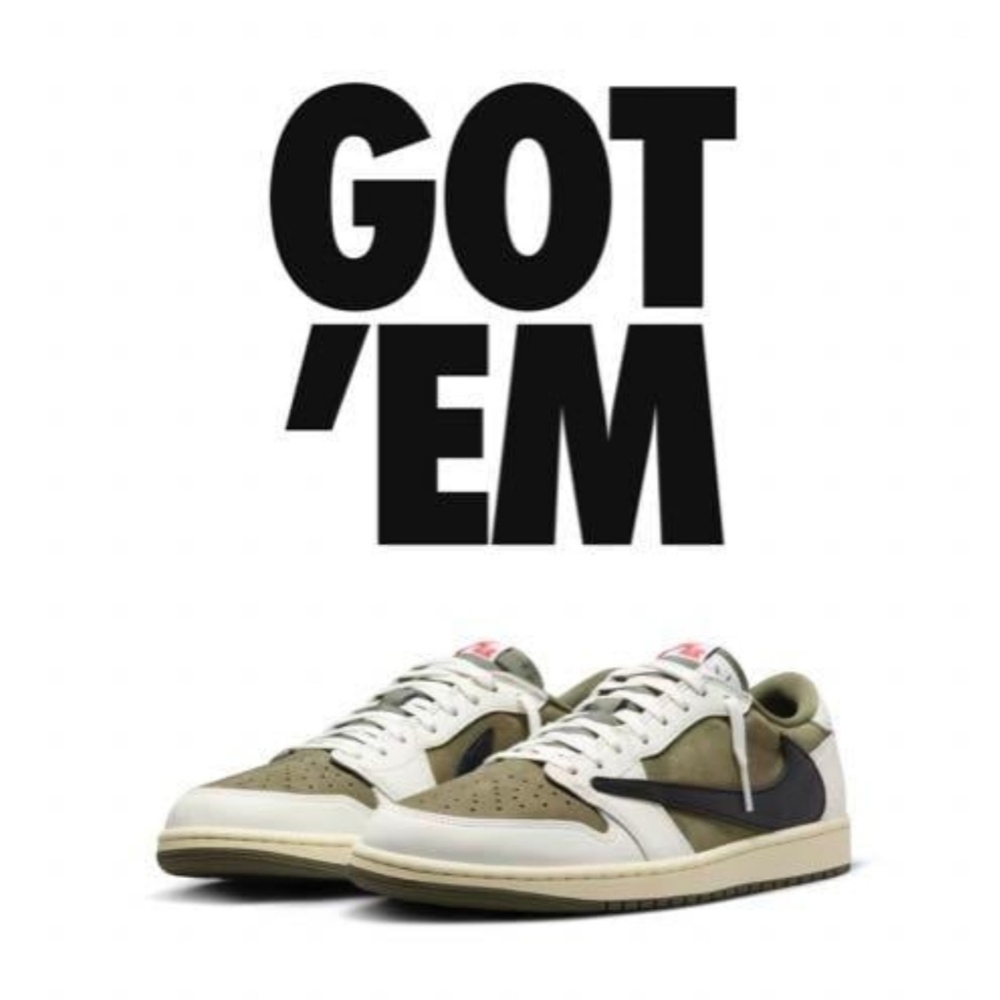 SOLD OUT Jordan 1 Low x Travis Scott Little Kids'